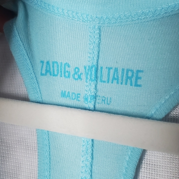 Zadig & Voltaire Racerback Tank Top NWT XS - Picture 7 of 10